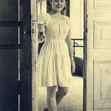 Тамара в Ленинградском училище