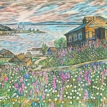 Картина «Кандалакша. Начало ХХ века»