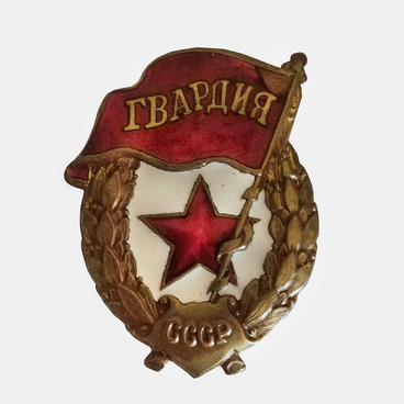 Знак «Гвардия» В.С. Ефремова