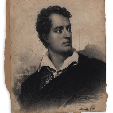 Portrait of George Gordon Byron