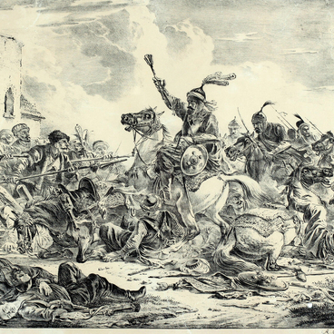 Battle Between Georgians and Highlanders