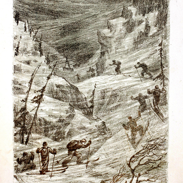 The Feat of Khibinogorsk Skiers in 1934