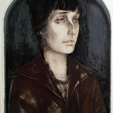 Portrait of Anna Akhmatova