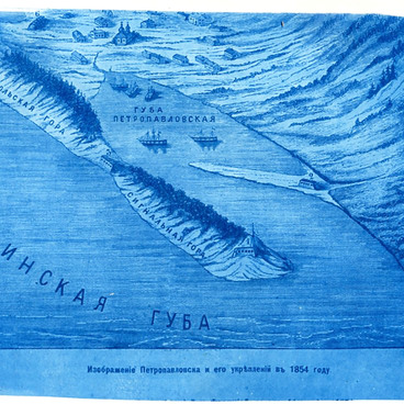 Укрепления Петропавловска в 1854 году