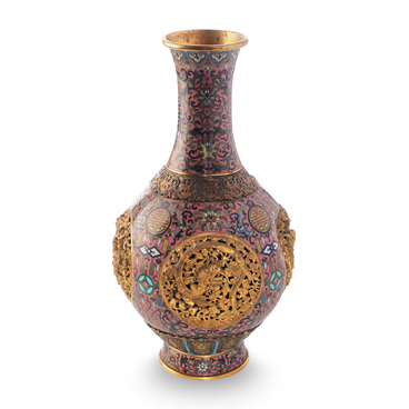 Multi-part decorative vase