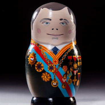 Матрешка «Юрий Алексеевич Гагарин»