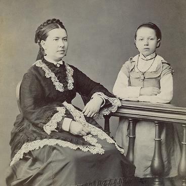 Portrait of Zinaida Stoletova with Zina