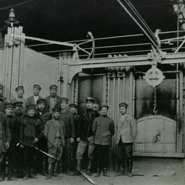 Мартеновский цех в 1904 году