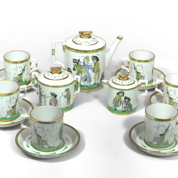 “Rat-Thieves” tea set