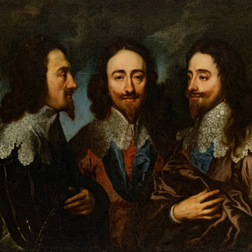 Triple Portrait of King Charles I of England