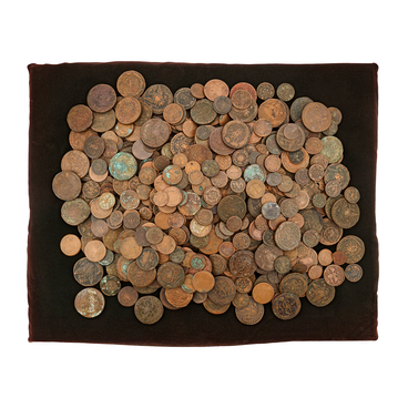 Treasure of copper coins