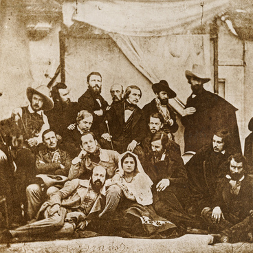 N. V. Gogol with Russian Artists in Rome