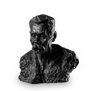 Portrait bust of Maxim Gorky