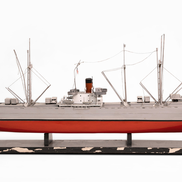 Model of Liberty-class cargo ship