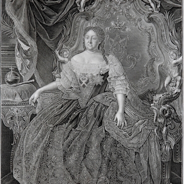 Throne Portrait of Anna Ioannovna