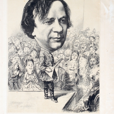 Caricature Portrait of Ivan Gorbunov