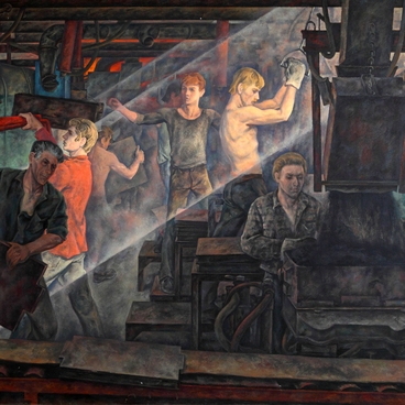 In a Workshop of the Likhachyov Automobile Plant