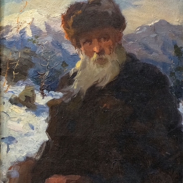 Portrait of Pavel Bazhov
