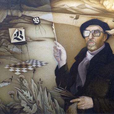Portrait of Vitaly Volovich, a Friend