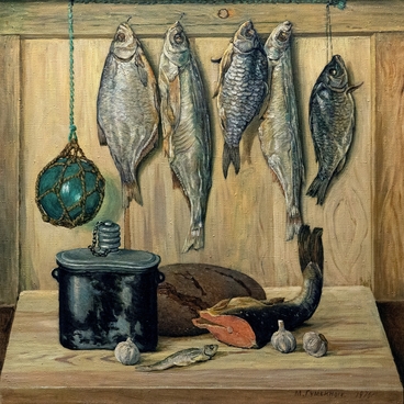 Still Life with a Flask
