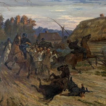 Нападение на немцев в деревне Хацунь