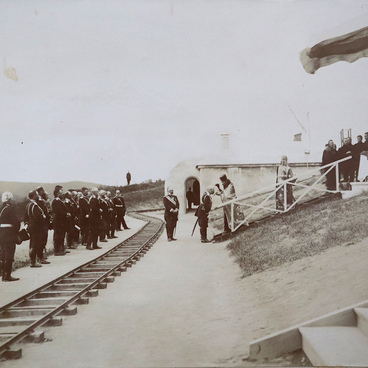 Освящение Иннокентьевской батареи в 1898 г.