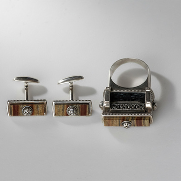 Men’s jewelry set “Kama”