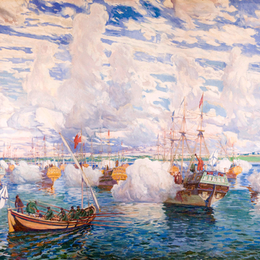 Петровская флотилия на Переславском озере