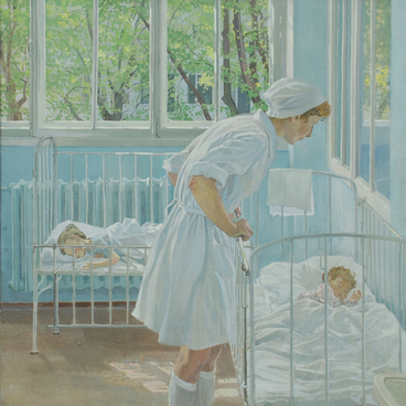 Утро. Медсестра Соломахина