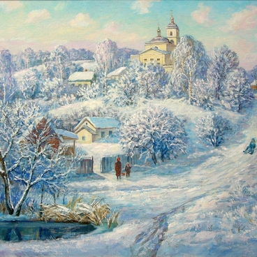 Снежная зима